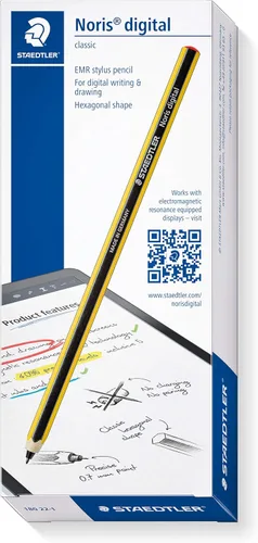 Vista 2 de STAEDTLER Noris Digital Classic EMR - Juego de lápices capacitivos con puntas de repuesto