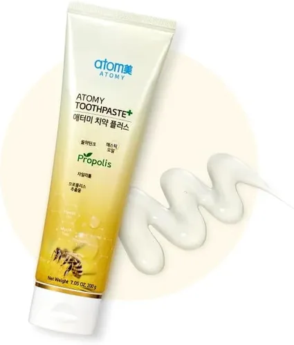 Vista 7 de Pasta de dientes coreana Propóleo Abejas Sistema de Cuidado Oral Dental (7.05 Oz x 2 piezas)