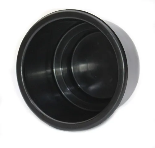 Vista 6 de JSP Manufacturing 3 5/8 negro Jumbo Cup Boat RV Car Truck Poker Pool Table Sofa Inserts tamaño grande - 1 paquete (1)