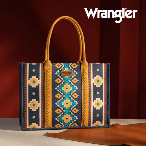 Vista 2 de Wrangler Bolso de mano azteca para mujer, bolsos de hombro occidental y bolsos de mano, regalos de Navidad