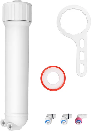 Kit de carcasa de membrana RO (1812/2012) para membrana RO 24-150 GPD, reemplazo de carcasa de filtro de membrana de ósmosis inversa para sistema