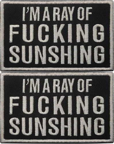 Vista 24 de I Hate Being Right All The Time Bordado Tela Apliques Parches Divertidos Tácticos Militar Moral Combate Brazalete Insignias