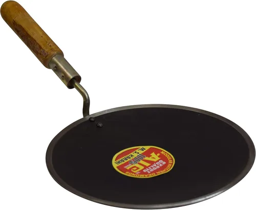MARSHAL Karahi Indian Roti Iron Tawa Pan Pan Chapati Utensilio de cocina 9.5 pulgadas
