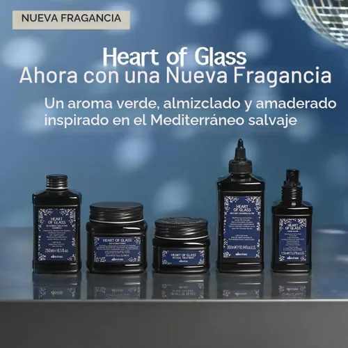 Vista 3 de Davines Heart of Glass Instant Bonding Glow, suero rubio de acción rápida, 10.14 oz