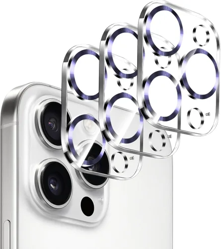 Vista 58 de Dengduoduo Paquete de 3 protectores de lente de cámara de vidrio templado para iPhone 15 de 6.1 pulgadas y para iPhone 15 Plus de 6.7 pulgadas