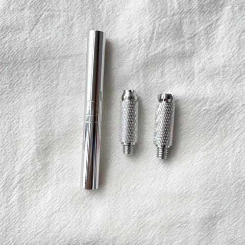 Vista 3 de Microblading Pen bordado manual de cejas tatuaje pluma 10 piezas para maquillaje permanente suministros desechables (10 bolígrafos de doble cabeza)