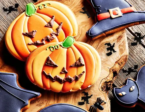 Vista 6 de ONLYKXY 600 piezas de confeti negro para fiesta de Halloween, confeti de mesa y bricolaje (bruja)