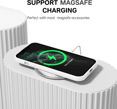 Vista 202 de Svanove para iPhone 7 Plus/ 8 Plus, funda de silicona, de goma suave brillante y gel de jey lindo, funda protectora de plástico simple y lisa