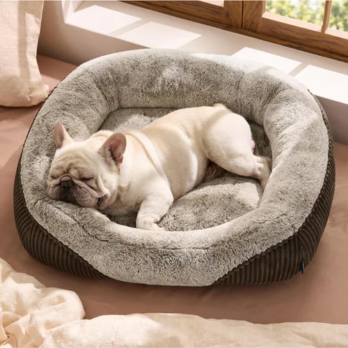 Vista 13 de Bedsure Cama lavable para perros pequeños y gatos - Rectangular de felpa esponjosa para gatitos y cachorros, cómoda de felpa de pana y parte