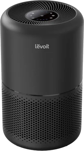 LEVOIT Core300-P - Purificador de aire para alergias en el hogar, pelo de mascotas en dormitorio, cubre hasta 1073 pies cuadrados por 56 W, motor de