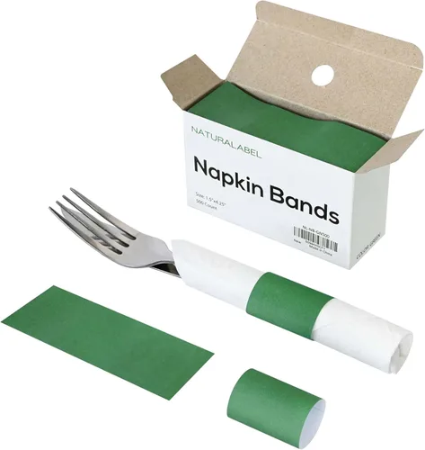 Vista 13 de NATURALABEL 500 servilleteros de papel con caja, servilletas autoadhesivas, para comidas familiares, fiestas de cumpleaños, bodas, celebraciones