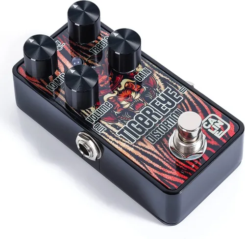Caline - Pedal Mini de Distorsión para Guitarra G001 Serie G Efecto de Distorsión Clásico Rock para Guitarra Eléctrica, True Bypass