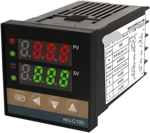 REX-C100 PID Temperature Controller 220v 400 Degree Digital Thermostat Output 40A SSR K Type Thermocouple