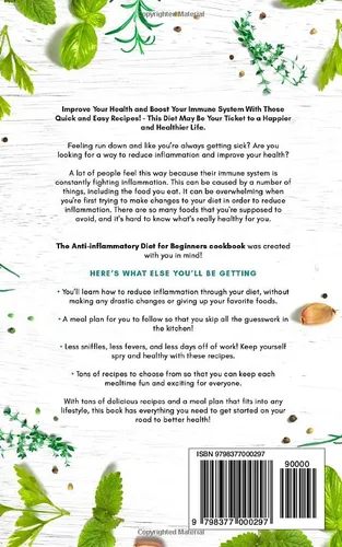 Vista 2 de Anti Inflammatory Diet for Beginners Quick and Easy Recipes and Meal Plan to Reduce Inflammation, Heal Your Immune System, and Restore Your Health
