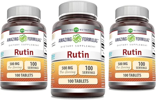 Vista 7 de Amazing Formulas Suplemento de rutina 500 mg Tabletas Sin OMG Sin gluten Fabricado en Estados Unidos (100 unidades)