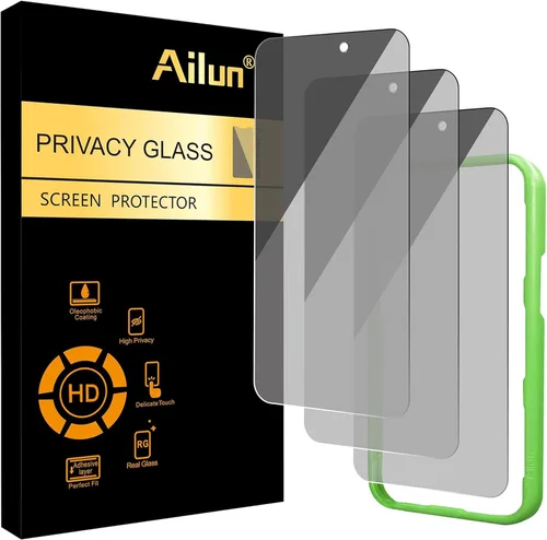 Vista 25 de Ailun Paquete de 3 protectores de pantalla exteriores de privacidad