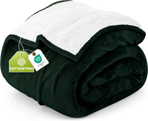 Vista 16 de Utopia Bedding Manta Sherpa Tamaño Throw (Negro, 50x60 Pulgadas) - Manta Reversible de Vellón Suave y Ligera para Cama, Sofá, Sillón, Camping
