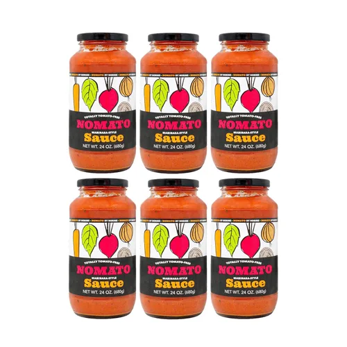 Vista 12 de Nomato - Paquete de 2 de Salsa de Ketchup Original Sin Tomate (13 oz) - Sin Tomate, Sin Gluten, Sin Nueces y Sin Lácteos (Ketchup, Paquete de 2)