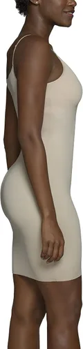 Vista 2 de Vanity Fair Vestido de tirantes para mujer, con control de abdomen, sin costuras, con tirantes delgados ajustables