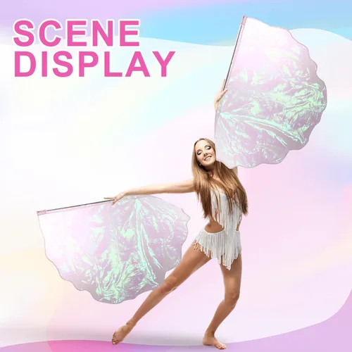 Vista 19 de HunnmingRe Juego de 8 banderas de baile de adoración con 8 piezas de barra escalable de 29.5 x 39.3 pulgadas, banderas de iglesia de alabanza