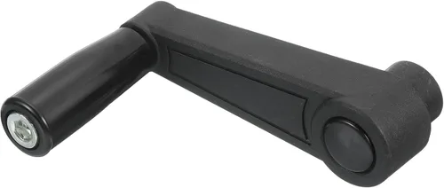 uxcell Mango de máquina giratorio de 0.394 x 4.134 in (diámetro x L), mango de manivela de torno universal para máquina de molienda de torno