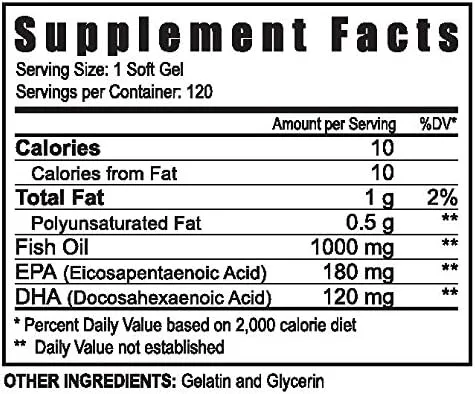 Vista 2 de PROJOBA OMEGA 3 Ácidos grasos esenciales, EPA y DHA - 120 CAPS