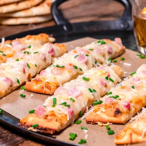 Vista 5 de Toufayan KETO - Paquete variado de pan, incluye pan de pita, pan plano y envolturas (paquete de 3)