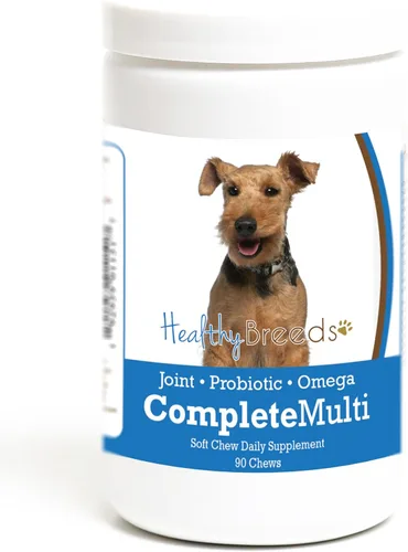 Vista 216 de Healthy Breeds Cavalier King Charles Spaniel - Multivitamínico todo en uno, completo con probióticos, glucosamina, condroitina y omegas, 60