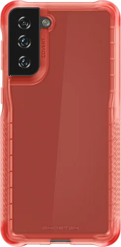Vista 27 de Ghostek COVERT - Funda rosa para Galaxy Z Flip 4 para mujeres y niñas, protección completa de bisagra y parte trasera transparente, duradera