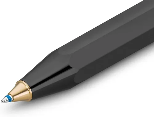 Vista 2 de Kaweco CLASSIC SPORT Bolígrafo retráctil negro con recambio estándar D1 4.1 in