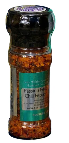 Vista 15 de Salty Wahine Gourmet Hawaiian Sea Salts, Lava negra, paquete de 4 onzas