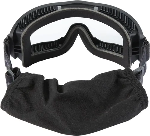 Vista 2 de Lancer Tactical AERO Airsoft gafas tácticas de seguridad ANSI Z87.1 - anti vaho, lentes de 3mm de doble panel para caza, paintball