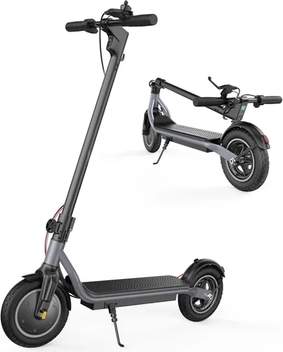 Vista 12 de Electric Scooter, 23 Miles, 22 MPH Top Speed Electric Scooter for Adults, 500W Powerful Motor,10"/8.5" Pneumatic Tires Commuting Scooter, Foldable