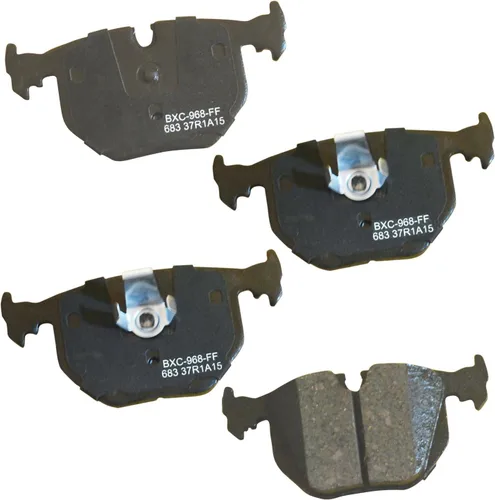 Vista 39 de Pastillas de freno traseras cerámicas Bendix Premium SBC1337 para Cadillac CTS 2014-2008, SRX 2016-2010, Chevrolet Camaro 2015-2010, Saab 9-4X 2011