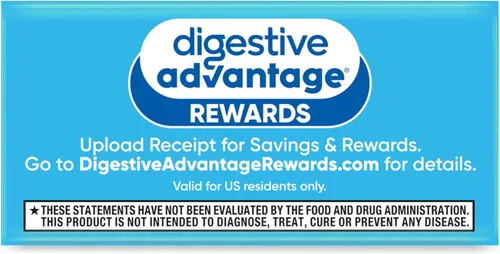 Vista 14 de Cápsula probiótica diaria – Digestive Advantage 30 cápsulas, sobrevive 100 veces mejor, disminuye la hinchazón, el calcio, promueve la salud