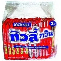 Vista 2 de Jack 'n Jill Tivoli - Oblea doble recubierta de chocolate relleno de crema (0.49 oz x 24 piezas) por Thaidd