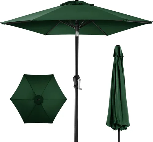 Vista 30 de Best Choice Products 7.5ft Outdoor Market Table Patio Umbrella w/Tilt, Easy Crank Lift