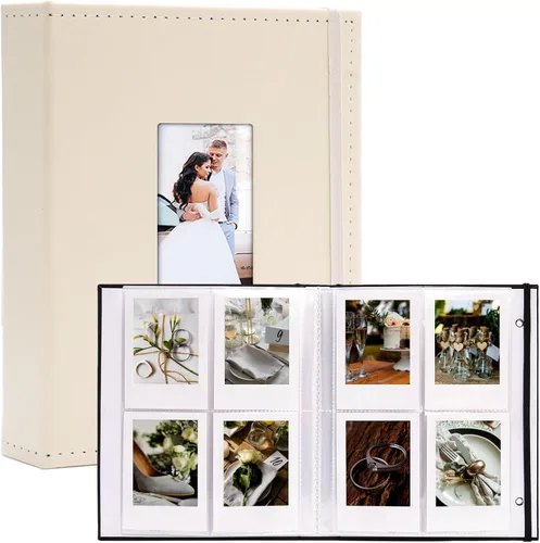 Vienrose Álbum de fotos Instax Mini 208 fotos Polaroid 2 x 3 Álbum de fotos Polaroid, para cámara instantánea Fujifilm Instax Mini 7s 8 9 11 12 25