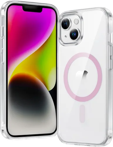 Vista 77 de FNTCASE para iPhone Air Case Clear: Fundas magnéticas para teléfono con protector de pantalla a prueba de caídas, compatibles con Magsafe, delgadas