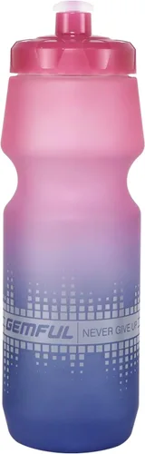 Vista 13 de GEMFUL Botellas de agua de ciclismo sin BPA, botella de ciclismo de 24 onzas, a prueba de fugas, para bicicleta de carretera, bicicleta, viajes