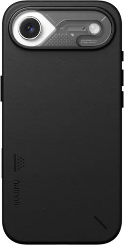Vista 8 de Aulumu Funda CoolHyper de piel vegana A17 para iPhone 17 Pro Max Control de cámara con aletas de refrigeración Comodidad de lujo Compatible