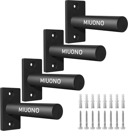 Vista 8 de Weight Plate Holder, Wall Mounted Weight Rack Storage for Weight Plates, Home Gym Organizer