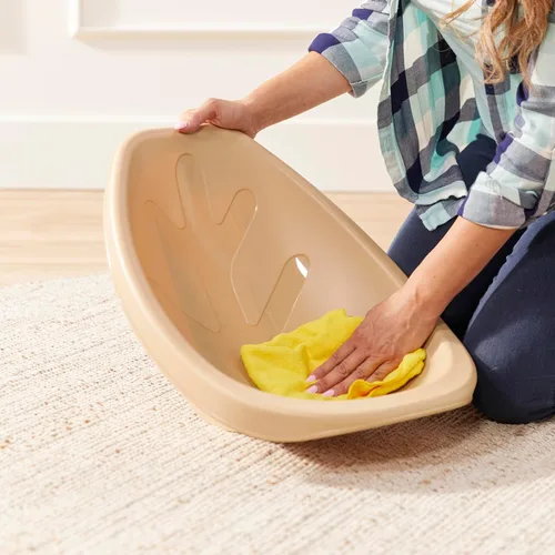 Vista 107 de ECR4Kids Leaf Asiento de suelo, silla mecedora, morado, 6 piezas