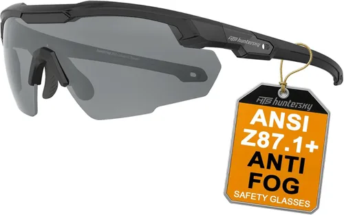 Vista 21 de HTS HUNTERSKY Gafas de tiro tácticas balísticas ANSI Z87+UV400 gafas protectoras