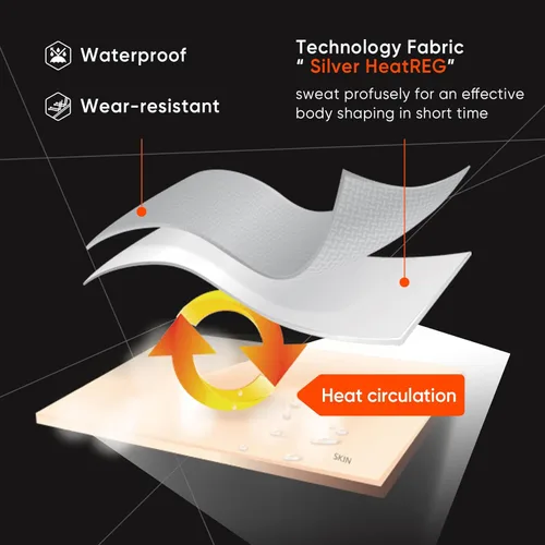 Vista 30 de HOTSUIT Traje de sauna para hombre, traje de sudor, chaqueta de entrenamiento duradera para gimnasio