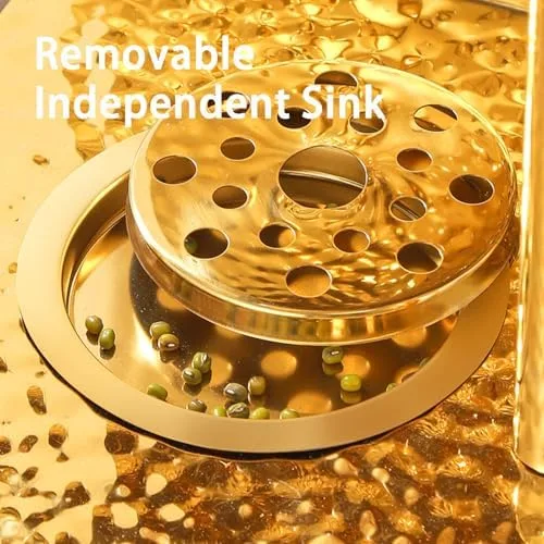 Vista 8 de Dispensador de cereales de acero inoxidable de gran capacidad para despensa, contenedor de almacenamiento de alimentos secos para encimera