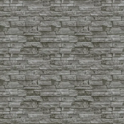 Vista 11 de Timeet - Papel pintado de despegar y pegar, papel de contacto de ladrillo blanco gris, papel de pared 3D autoadhesivo extraíble para dormitorio