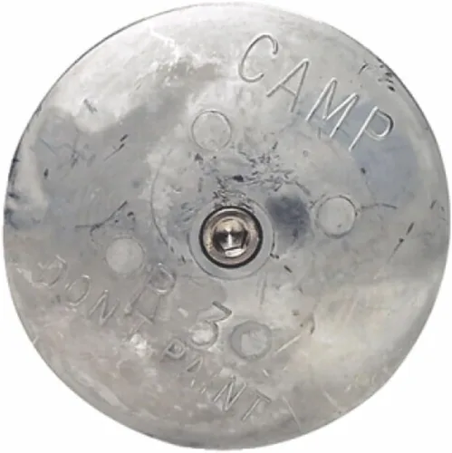 RUDDER ZINC 2 13/16" DIA.