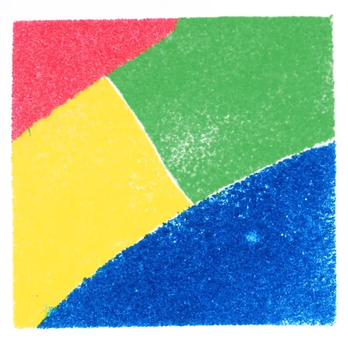 Vista 3 de Ready 2 Learn Almohadilla de sello lavable Jumbo Colores primarios 4 en 1 No tóxico Resistente a la decoloración Perfecto para álbumes