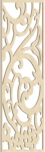 Vista 6 de Ekena Millwork WALW10X25X0250BDWHI Bridgewater - Paneles de pared decorativos de madera con calado, 9 3/8 pulgadas de ancho x 24 3/8 pulgadas